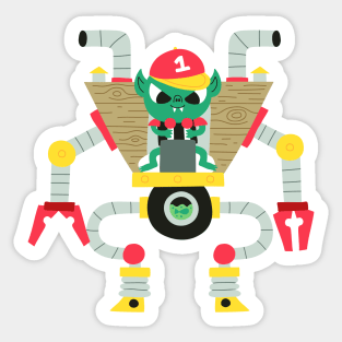 Warrior Sticker